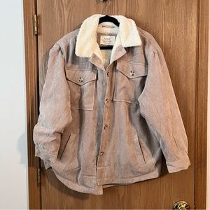 Corduroy Jacket - Blush Pink